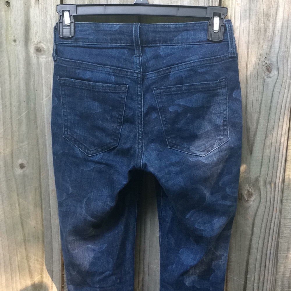 blue Camo Rockstar Pants - Picture 5 of 6